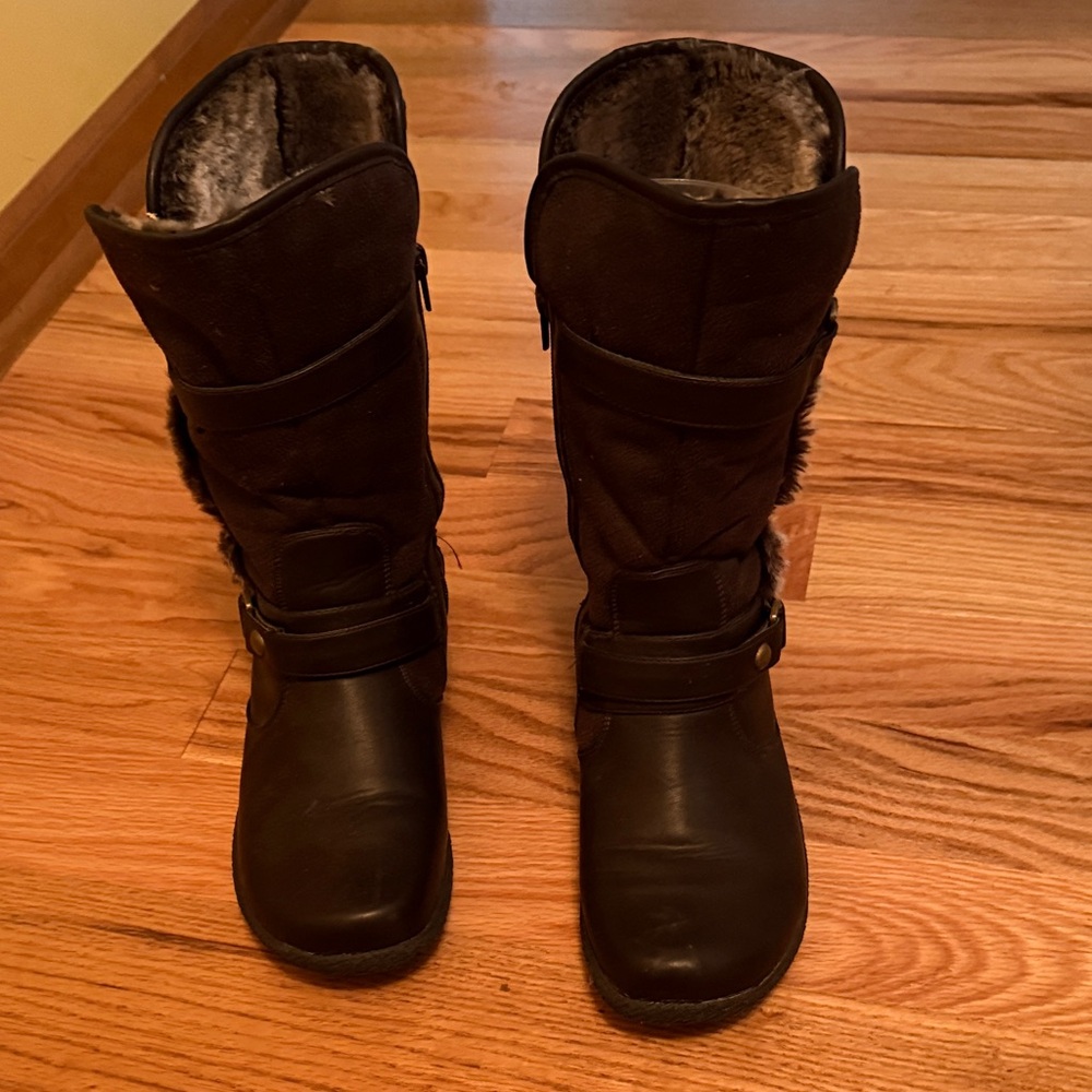Women's Brown Winter Boots